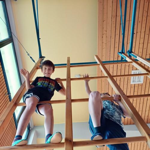 Action im Turnsaal mit der ASKÖ